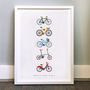 Cycle And The City. A Poster For Cyclists, thumbnail 3 of 5