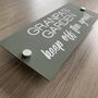 Personalised Acrylic Garden Sign With Fixings, thumbnail 7 of 11