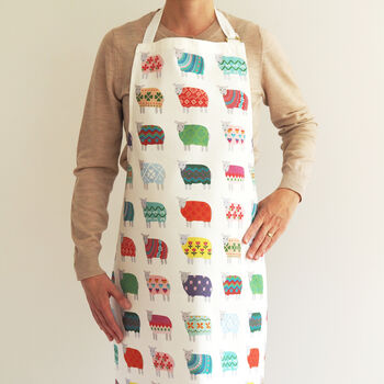 Sheep Pattern Apron, 2 of 2