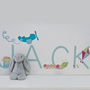 Personalised Name Fabric Wall Stickers, thumbnail 1 of 5