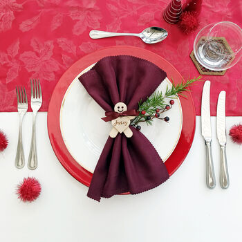 Personalised Christmas Place Setting Gift Set Of Three, 2 of 7