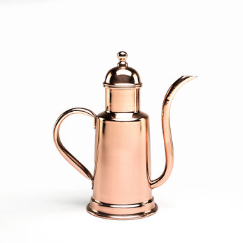 Solid Copper Olive Oil Dispenser – 600ml Pourer For Kitchen, Cooking And Dining, 3 of 4