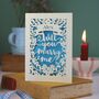 Personalised Papercut Proposal Card, thumbnail 4 of 7