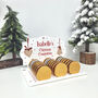 Gingerbread Personalised Acrylic Chocolate Coin Advent Calendar, thumbnail 1 of 2