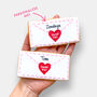 Personalised Secret Love Message Valentine's Letterbox Iced Cookie, thumbnail 3 of 12