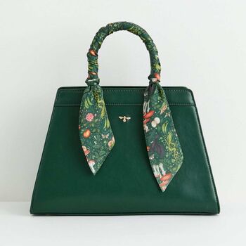 Catherine Rowe Into The Woods Tote Green, 3 of 7