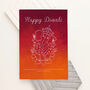 Personalised Diwali Colourful Ganesh Framed Print, thumbnail 4 of 6