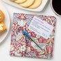 Blue Badge Permit Cover And Radar Key With Matching Key Ring In William Morris Strawberry Thief Plum, thumbnail 1 of 4