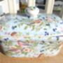 Lidded Butterdish In British Birds Design, thumbnail 1 of 8