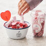 Personalised Sweet Bowl With Sweet Tub And Heart Lolly, thumbnail 1 of 4
