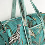 Jungle Print Weekend Duffle Bag, thumbnail 12 of 12
