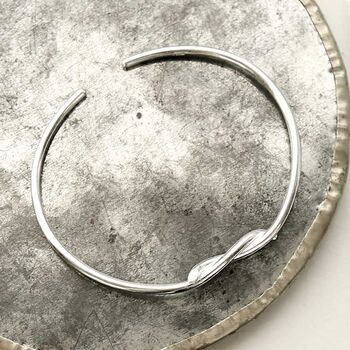 Sterling Silver Twisted Cuff, 6 of 9