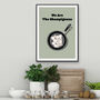 We Are The Champignons Kitchen Print, thumbnail 3 of 4