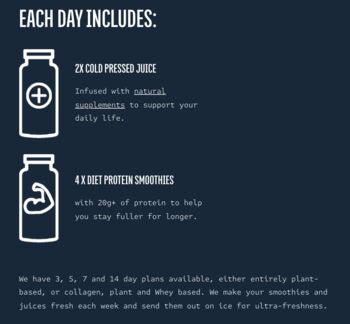 'Exalt Life' Protein Smoothie And Cold Press Juice Plan, 2 of 10