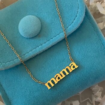 Mama Rocks Necklace, Purse And Socks Gift Set, 3 of 8