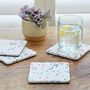 Set Of Four Recycled Plastic Square Coasters, thumbnail 7 of 8