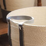Tall Round Seagrass Storage Basket, thumbnail 3 of 4