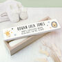 Personalised Safari Birth Certificate Box, thumbnail 2 of 2