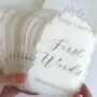 Muslim Baby Milestone Acrylic Plaques White And Gold, thumbnail 3 of 12