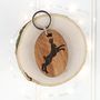 Personalised Stag, Pheasant, Hare And Dog Keyrings, thumbnail 4 of 6