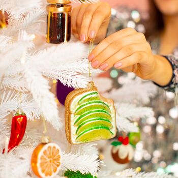 Avocado Toast Shaped Bauble, 2 of 2