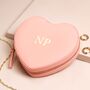 Personalised Name Heart Travel Jewellery Case, thumbnail 3 of 7