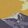 Great Gable The Western Fells Lakes Poster, thumbnail 2 of 4