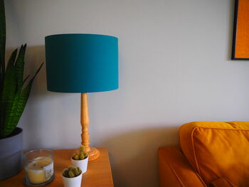 Teal Blue Lampshade, 2 of 9
