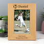 Personalised Football Photo Frame, thumbnail 1 of 4