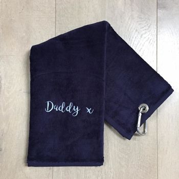 Personalised Golf Towel, 6 of 7