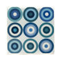 Denim Blue Circles Tile, thumbnail 1 of 12