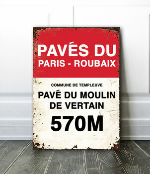 French Mountain Road Sign Tour De France Cycling Gift, 3 of 12