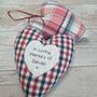 Memory Heart Keepsake From A Loved Ones Clothing, thumbnail 2 of 7