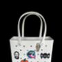 All Season Crocbagg Square Tote, Pumpkins And Skull Designs Now In, thumbnail 3 of 12