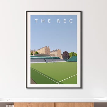 The Rec Bath Rugby Poster, 3 of 8