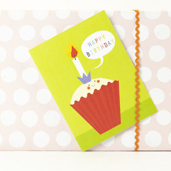 Mini Cupcake Birthday Card, 5 of 5