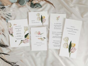 Tulip Wedding Invitations, 4 of 4