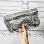 Sequin Embellished Clutch Bag, thumbnail 5 of 5