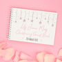 Personalised Star Garland Christening Guest Book, thumbnail 2 of 4