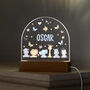 Personalised Jungle Animals Night Light For Children, thumbnail 5 of 7