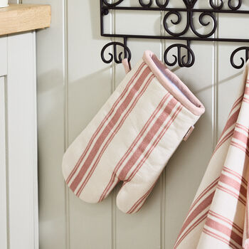 Briarwood Striped Cotton Kitchen Accessories, 3 of 4