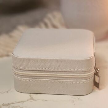 Portable Travel Jewellery Box With Mirror Detail, 8 of 9