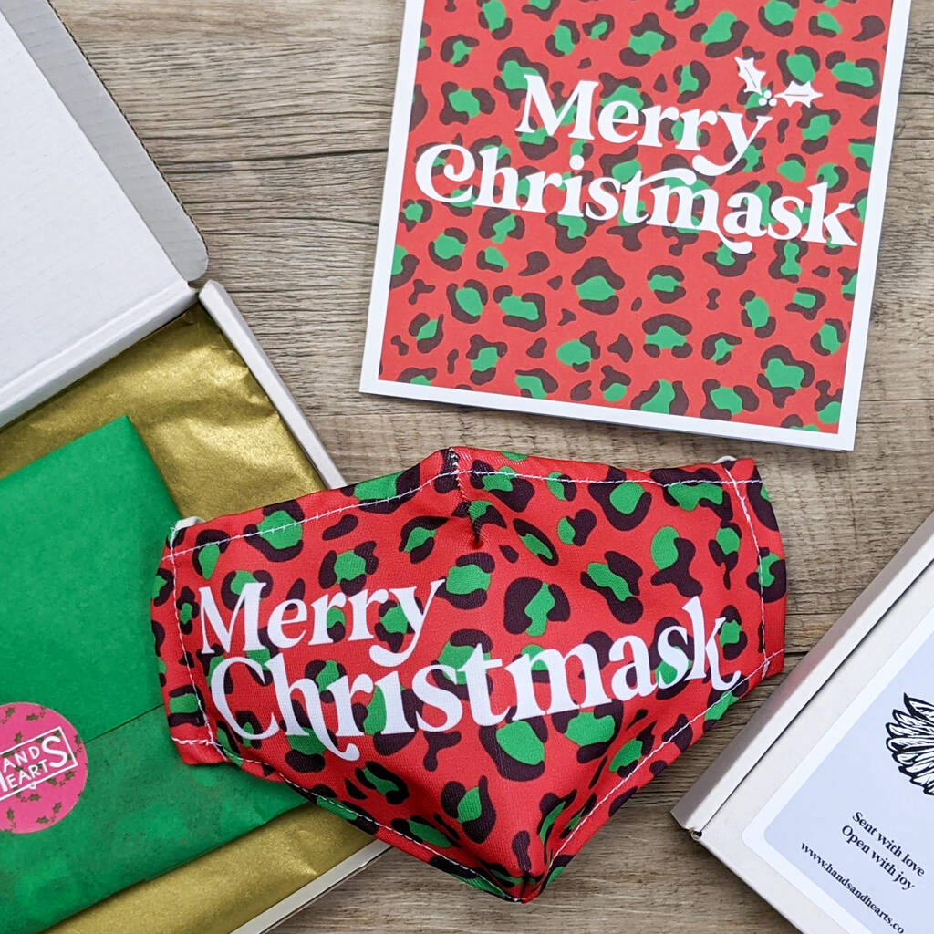 Christmas 2020 Facemask Letterbox Gift Set By Hands & Hearts