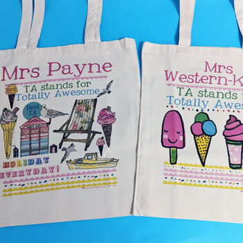 Personalised Teaching Assistant Bag, 7 of 12