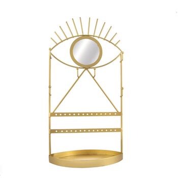 Gold Tribal Eye Jewellery Stand, 5 of 6