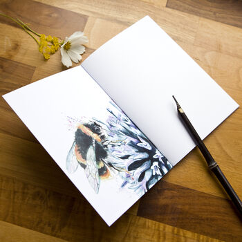 Inky Bumblebee Notebook, 2 of 8