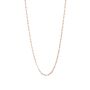 Rose Gold Skinny Paperclip Chain Necklace, thumbnail 3 of 4