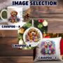 Personalised Cavapoo In Christmas Lights, thumbnail 3 of 10