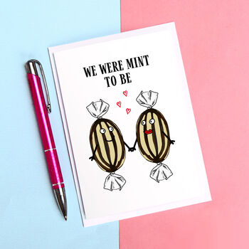 'Mint To Be' Funny Card For Partner, 3 of 3