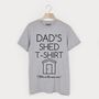 Dad's Shed T Shirt, thumbnail 3 of 3